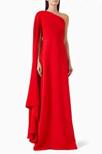 Yazmin One-shoulder Dress