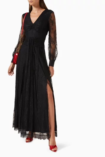 Sordone Maxi Dress in Lace