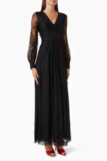 Sordone Maxi Dress in Lace