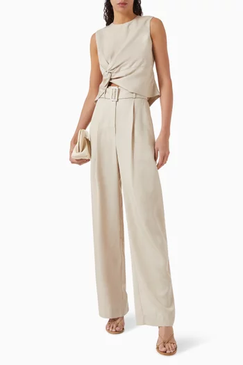 Twist-front Top in Tencel