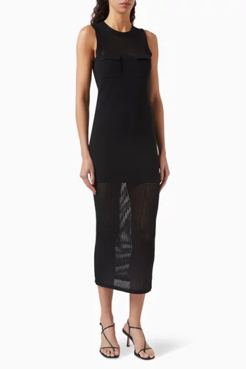 Tank Midi Dress in Knit