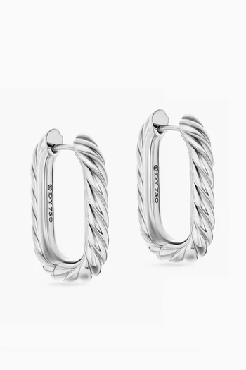 Chain Madison Earrings in Sterling Silver