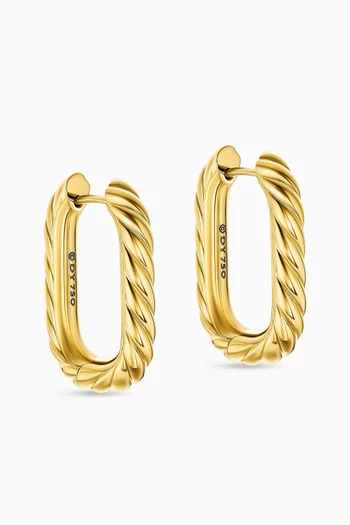 Chain Madison Earrings in 18kt Gold