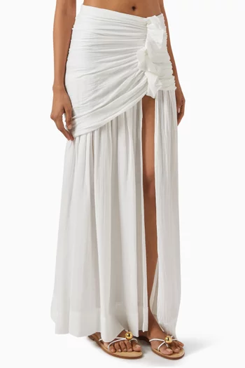 Praia Slit Maxi Skirt