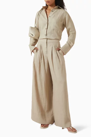 Beckett Shirt in Linen