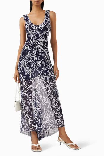 India Printed Maxi Dress