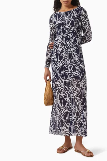 Gaia Printed Maxi Dress