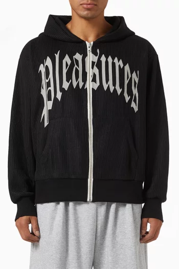 Twitch Zip Hoodie in Knit