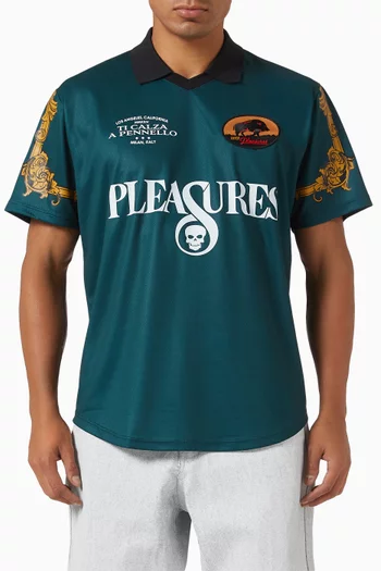 Carlo Soccer Jersey in Mesh