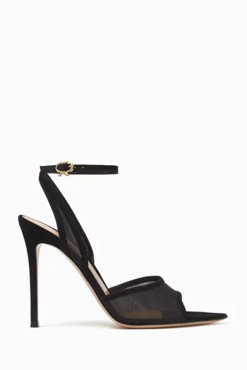Camoscio 105 Sandals in Organza & Suede