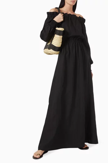 Jealine Off-shoulder Maxi Dress