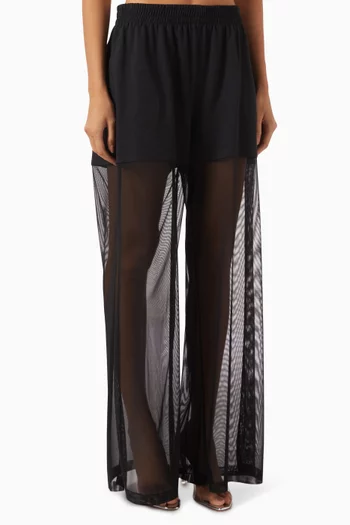 Boyfriend Elephant Sweatpants in Mesh