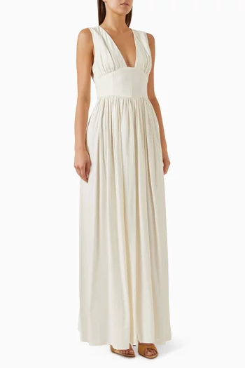 Rexi Maxi Dress in Cotton-blend
