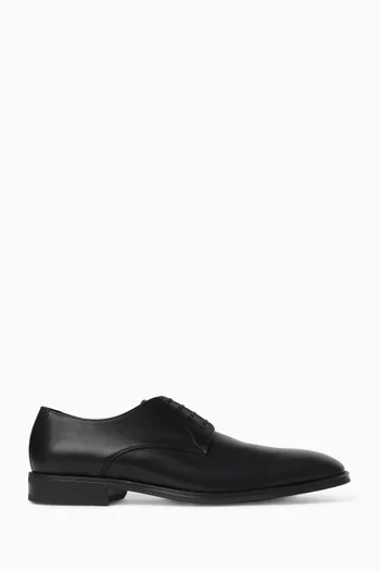 Derrek Derby Shoes in Leather
