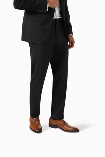 Derrek Derby Shoes in Leather