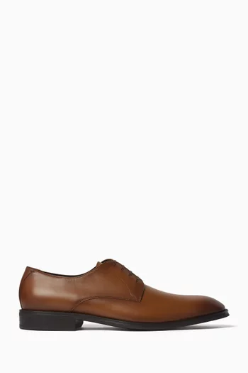Derrek Derby Shoes in Leather