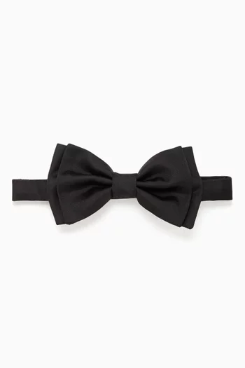 Bow Tie in Silk Jacquard