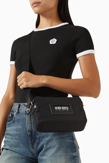 Kenzography Crossbody Bag in Nylon