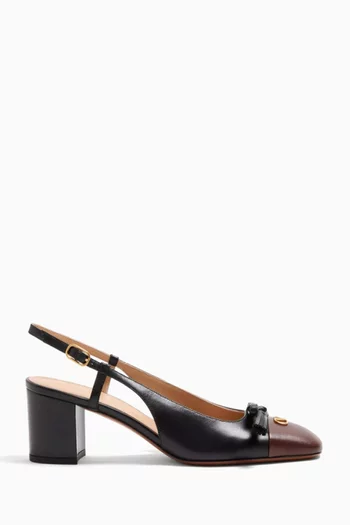 Valet Du Roi 60 Slingback Pumps in Kidskin