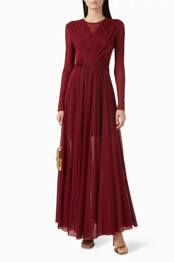 Arianna Draped Maxi Dress