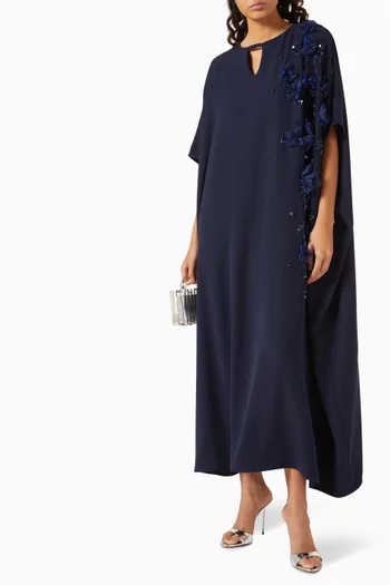 Floral Embellished Kaftan