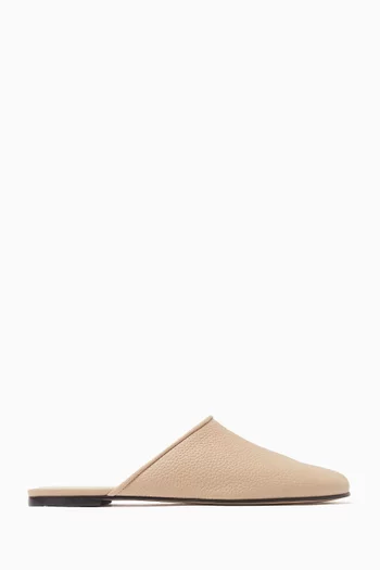 Mules in Leather