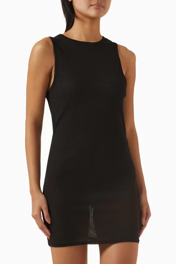 The Pop Mini Dress in Mesh