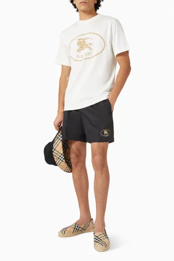 شورت سباحة بختم الفارس نايلون