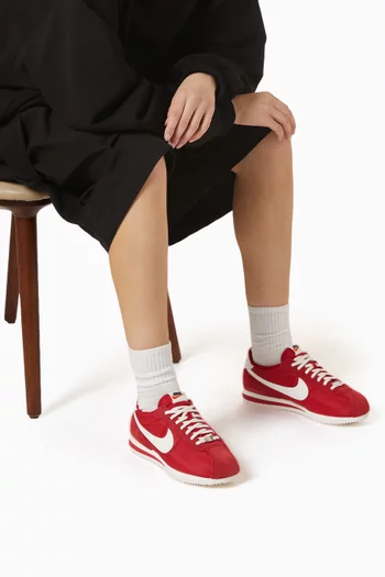 Cortez Sneakers in Textile & Suede