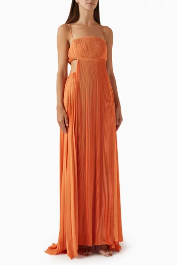 Varranza Pleated Gown