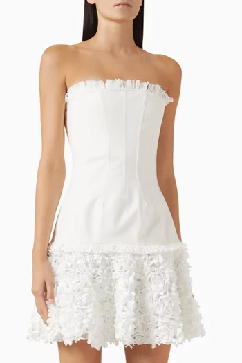 Amrisa 3D Petal Mini Dress
