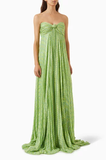 Elea Maxi Dress in Chiffon