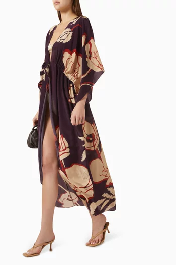 San Cipriano Tunic in Crepe de Chine