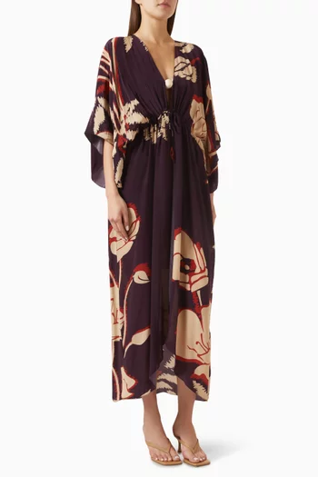 San Cipriano Tunic in Crepe de Chine