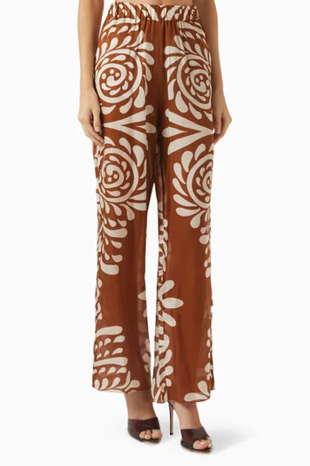 بنطال سان بينيتو مزيج قطن