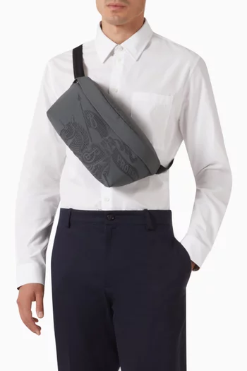 Equestrian Knight Belt Bag in Ripstop Nylon