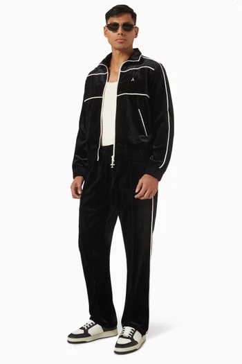Eiffel Track Jacket in Velour