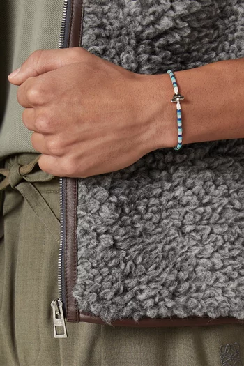 Ivo Beaded Bracelet in Sterling Silver