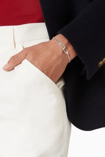 سوار ديما بسلسلة فضة إسترلينية