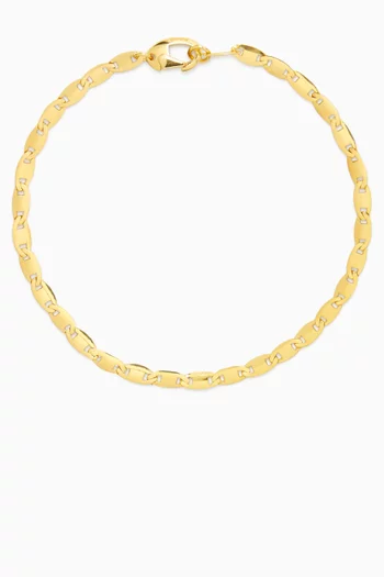 Vesper Chain Bracelet in Gold Vermeil