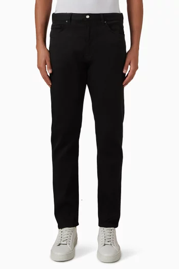 x Porsche Tapered-fit Jeans in Stretch Denim