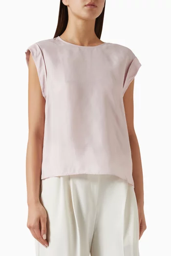 Irnette Top in Cupro-blend
