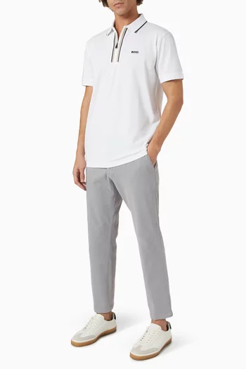 Modern-fit Pants in Stretch Cotton Twill