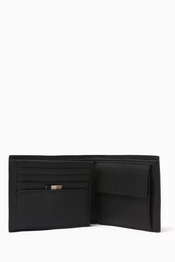 Zair Bi-fold Wallet in Leather