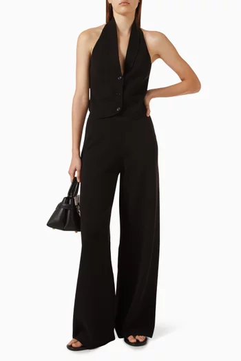 Elasticated Pants in Knit