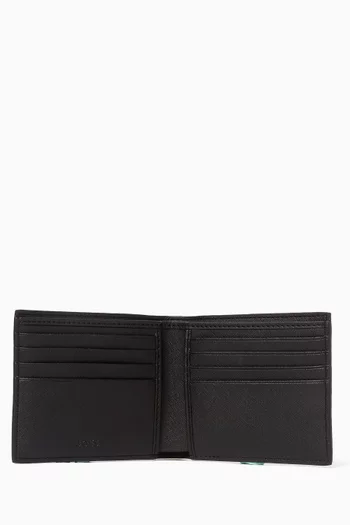 Zair Wallet in Embossed Leather