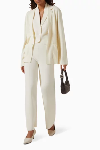 Elasticated Pants in Knit