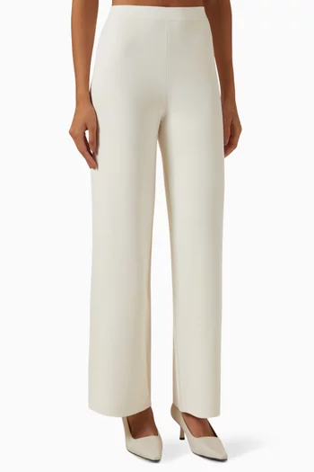 Elasticated Pants in Knit