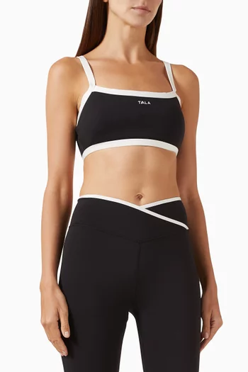 DayFlex Contrast Adjustable Sports Bra