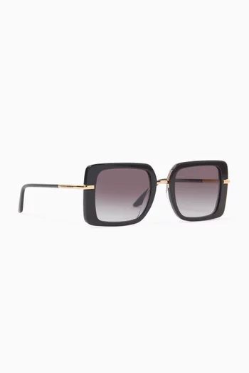 Square Sunglasses in Acetate